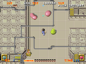 Alien Syndrome Game Screenshot