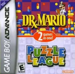 Dr. Mario & Puzzle League Game Screenshot