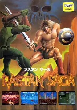 라스탄 사가 게임 스크린샷